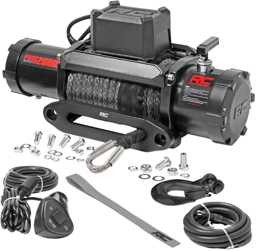PRO Series Electric Winch | Synthetic Rope